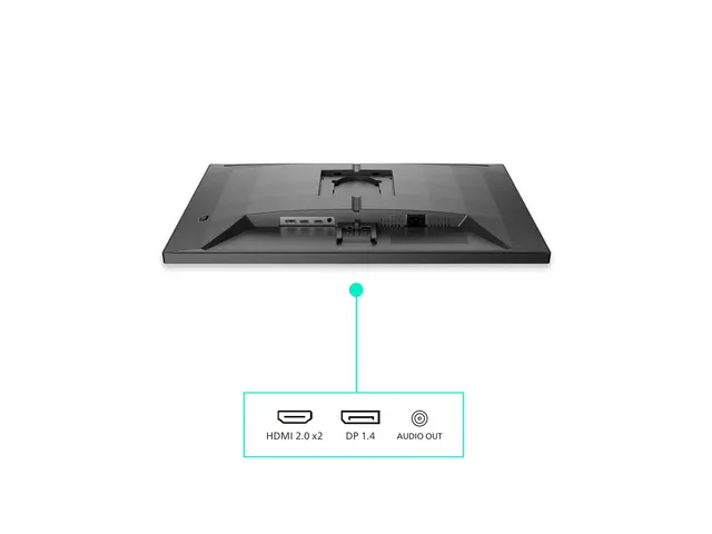 Philips Evnia 3000 27M2N3500PF - LED-skjerm gaming - 27" - 2560 x 1440 QHD @ 240 Hz - Fast IPS - 1000:1 - HDR10 - 0.3 ms - 2xHDMI, DisplayPort - koksgrå 