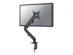 Neomounts DS70-700BL1 - Monteringssett (skrivebordsmontering) helbevegelses justerbar arm - for LCD-skjerm - svart - skjermstørrelse: 17"-27" - klemmemonterbar