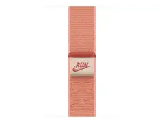 Apple Nike - Sl&#248;yfe for smart armb&#229;ndsur 42mm - 130 - 190 mm - alpenglow rosa - for Watch Herm&#232;s Series 7, Herm&#232;s Series 9, SE 3, Series 10, Series 11, Series 8, Series 9