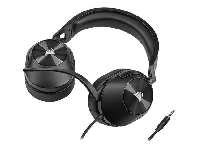 CORSAIR Gaming HS55 SURROUND - Hodesett full størrelse kablet 3,5 ...