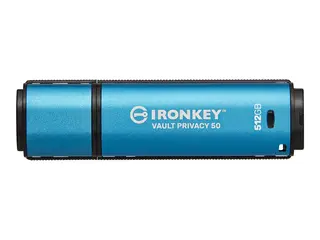 Kingston IronKey Vault Privacy 50 Series USB-flashstasjon - 512 GB - USB 3.2 Gen 1