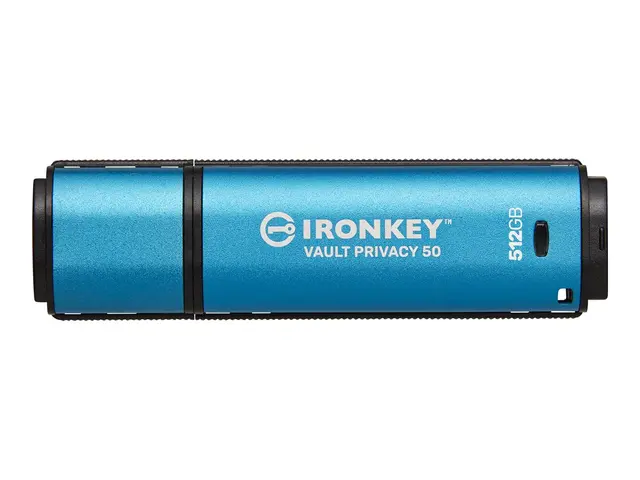 Kingston IronKey Vault Privacy 50 Series - USB-flashstasjon 512 GB...