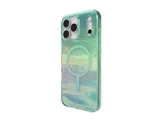ZAGG Milan Snap - Baksidedeksel for mobiltelefon MagSafe-samsvar - grafen - iriserende oljesjø - for Apple iPhone 17 Pro Max
