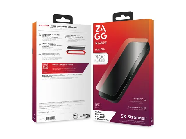 ZAGG InvisibleShield Glass Elite - Skjermbeskyttelse for mobiltele...