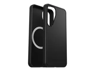 OtterBox Symmetry Series - Baksidedeksel for mobiltelefon plastikk - svart - for Samsung Galaxy S25