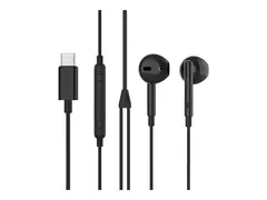 Unisynk - &#216;repropper med mikrofon &#248;repropp - kablet - USB-C - svart