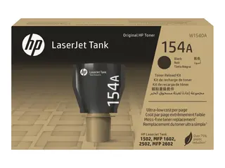 HP 154A - Average Yield - svart - original tonerpåfylling - for LaserJet Tank MFP 1602w, MFP 1604w, MFP 2602dn, MFP 2604sdw, MFP 2606dn, MFP 2606sdw