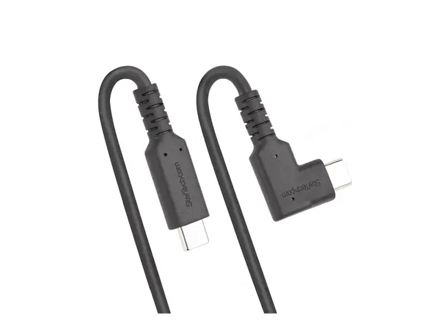 StarTech.com 6ft (2m) Rugged Right Angle USB-C Cable, USB 3.2 Gen ...