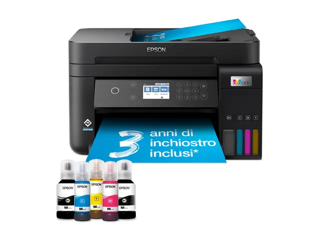 Epson EcoTank ET-3850 - Multifunksjonsskriver - farge - ink-jet - ...