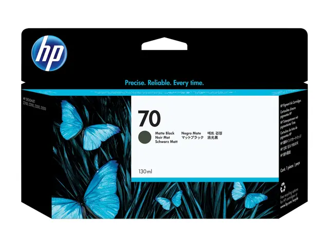 HP 70 - 130 ml matt svart original DesignJet blekkpatron for HD Pr...