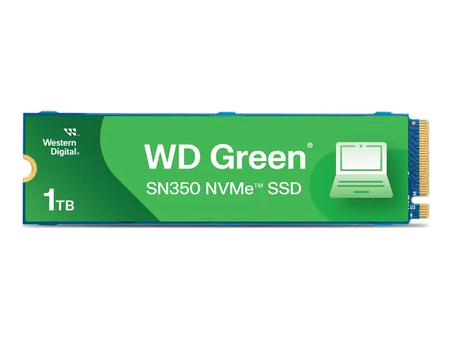WD Green SN350 NVMe SSD WDS100T3G0C - 1 TB intern M.2 2280 PCIe 3....