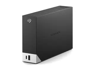 Seagate One Touch with hub STLC20000400 Harddisk - 20 TB - ekstern (stasjon&#230;r) - USB 3.0 - svart - med Seagate Rescue Data Recovery