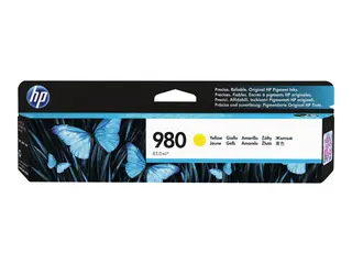 HP 980 - 86.5 ml - gul - original blekkpatron - for Officejet Enterprise Color MFP X585; Officejet Enterprise Color Flow MFP X585