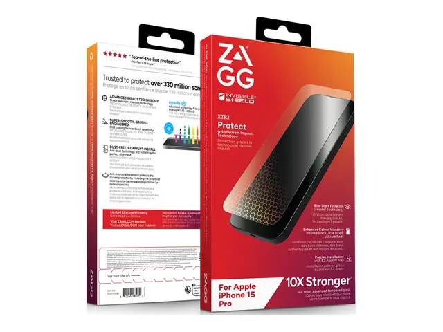 ZAGG InvisibleShield Glass XTR3 - Skjermbeskyttelse for mobiltelef...