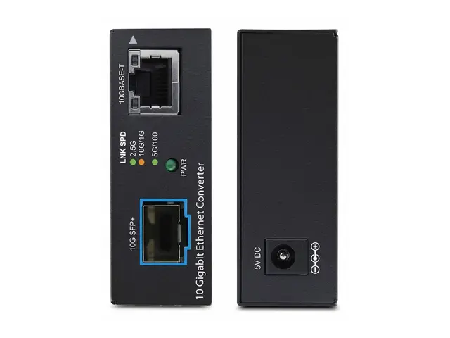 Startech - Fibermedieomformer 10GbE, 5GbE, 2.5GbE over fiberoptikk...