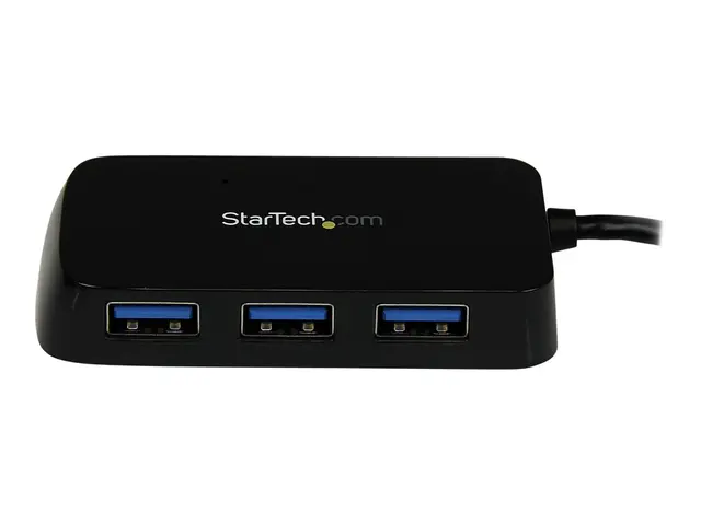 StarTech.com 4-Port USB 3.0 SuperSpeed Hub - Portable Mini Multipo...