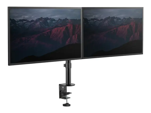 Startech Desk Mount Dual Monitor Arm, Clamp VESA Compatible for up...