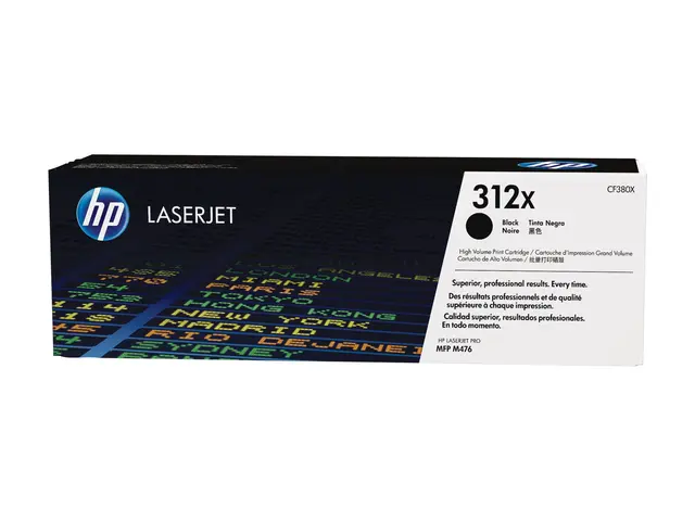 HP 312X - Høy ytelse - svart - original - LaserJet - tonerpatron (...
