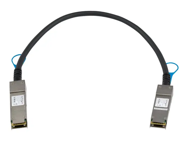 StarTech.com MSA Uncoded Compatible 0.5m 40G QSFP+ to Direct Attac...