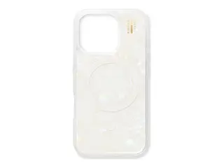IDEAL OF SWEDEN - Baksidedeksel for mobiltelefon MagSafe-samsvar - polykarbonat, termoplast-polyuretan (TPU), celluloseacetat - hvit, perleffekt - for Apple iPhone 16 Pro Max