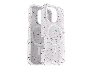 OtterBox Symmetry Core Series - Baksidedeksel for mobiltelefon MagSafe-samsvar - dryssing (hvit) - for Apple iPhone 16 Pro
