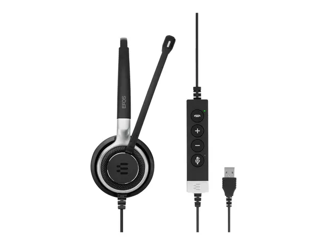 EPOS IMPACT SC 660 ANC USB - Hodesett on-ear kablet aktiv støydemp...