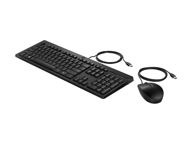 HP 225 - Tastatur- og mussett ambidextrous, 3-soners layout, stand...