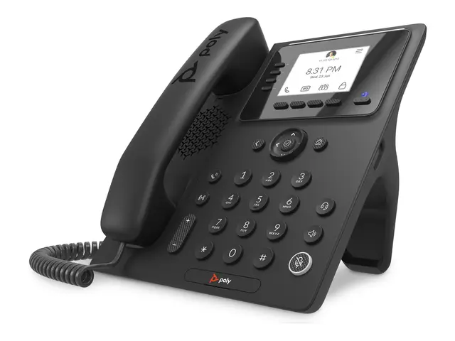 Poly CCX 350 for Microsoft Teams - VoIP-telefon svart