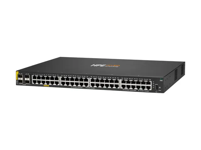HPE Aruba 6100 48G Class4 PoE 4SFP+ 370W Switch - Switch - Styrt -...
