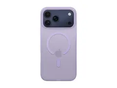 Belkin SheerForce Grip Series - Baksidedeksel for mobiltelefon MagSafe-samsvar - laget av resirkulerte materialer - lavandel - for Apple iPhone 17 Pro Max