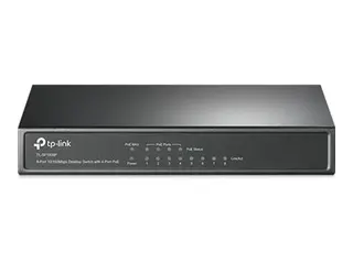 TP-Link TL-SF1008P - Switch - 4 x 10/100 (PoE) + 4 x 10/100 stasjonær - PoE