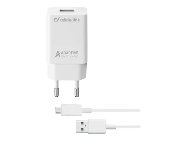 Cellular Line Adaptive Fast Charger Kit - Strømadapter 15 watt (US...