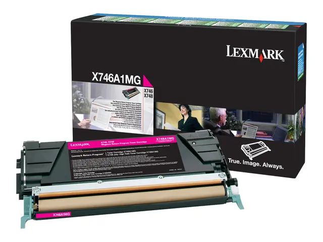 Lexmark - Magenta - original - tonerpatron LCCP, LRP - for Lexmark...