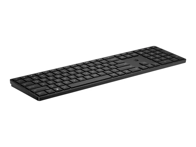 HP 455 - Tastatur programmerbar trådløs 2.4 GHz Pan Nordic svart f...