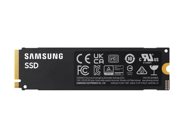 Samsung 990 MZ-V9V1T0BW - SSD - kryptert - 1 TB - intern - M.2 228...