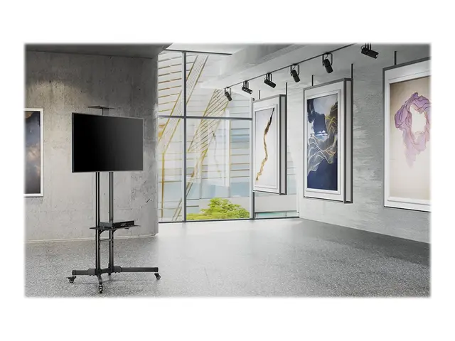 Neomounts PLASMA-M1700E - Vogn for flatpanel / AV-utstyr svart skj...