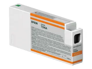 Epson T596A - 350 ml - oransje - original blekkpatron - for Stylus Pro 7900, Pro 7900 AGFA, Pro 9900, Pro WT7900, Pro WT7900 Designer Edition