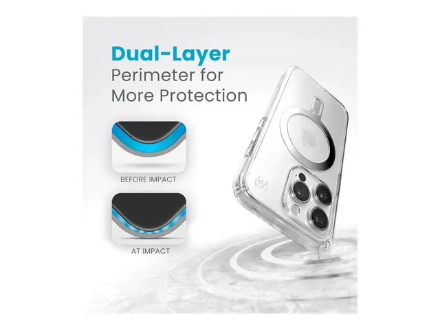Speck Presidio Perfect-Clear - Baksidedeksel for mobiltelefon med ...