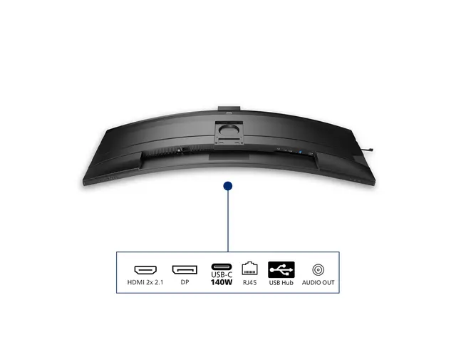 Philips 49B2U5900CH - 5000 Series LED-skjerm kurvet USB 49" (48.8"...