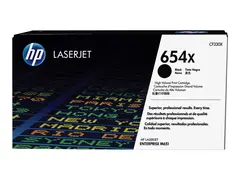 HP 654X - Høy ytelse - svart - original - LaserJet tonerpatron (CF330X) - for Color LaserJet Enterprise M651dn, M651n, M651xh; Color LaserJet Managed M651dnm, M651xhm
