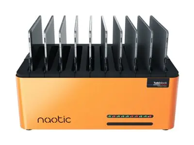 Naotic TABIDOCK T10 - Ladestasjon 45 watt QC 3.0 10 utgangskontakt...