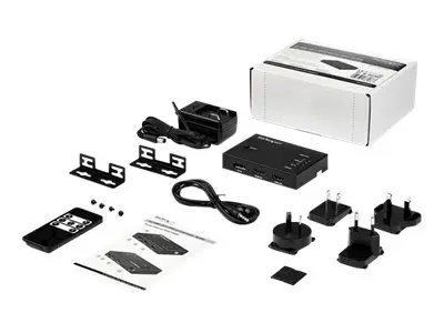 StarTech.com 4 Port HDMI Video Switch - 3x HDMI & 1x DisplayPort -...