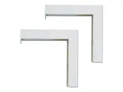 Elite ZVMAXLB12-W - Monteringskomponent (støttevinkel) for projeksjonsskjerm - hvit (en pakke 2)