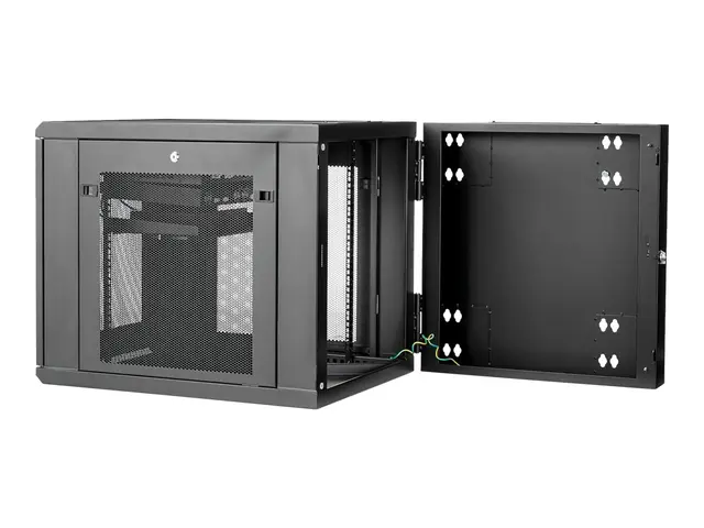 StarTech.com 12U 19" Wall Mount Network Cabinet, 4 Post 24" Deep H...