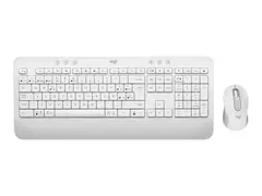 Logitech Signature MK650 Combo for Business Tastatur- og mussett - tr&#229;dl&#248;s - Bluetooth LE - QWERTY - Nordisk (dansk/finsk/norsk/svensk) - elfenbenshvit