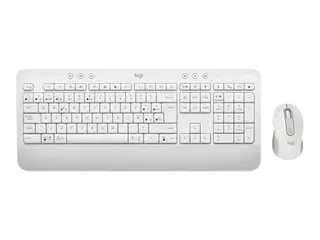 Logitech Signature MK650 Combo for Business Tastatur- og mussett - trådløs - Bluetooth LE - QWERTY - Nordisk (dansk/finsk/norsk/svensk) - elfenbenshvit