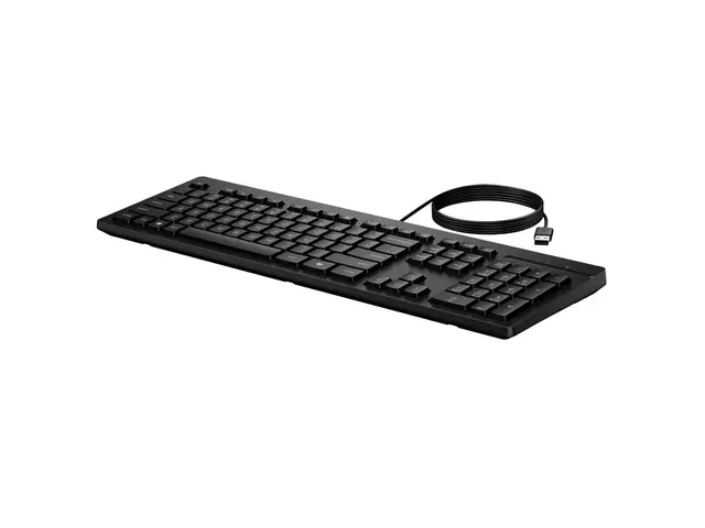 HP 125 G2 - Tastatur 100% full size USB QWERTY Internasjonal engel...