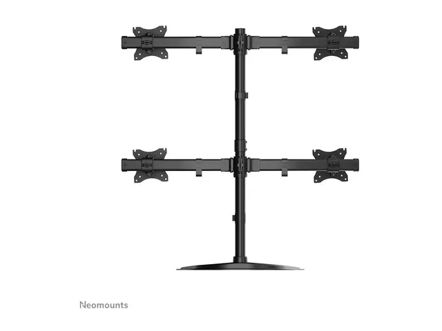 Neomounts NM-D335D4 - Stativ full bevegelse for 4 LCD-skjermer sva...