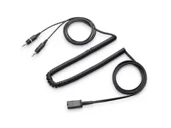 HP Poly - Hodetelefonkabel - 3,5 mm stereo til Quick Disconnect