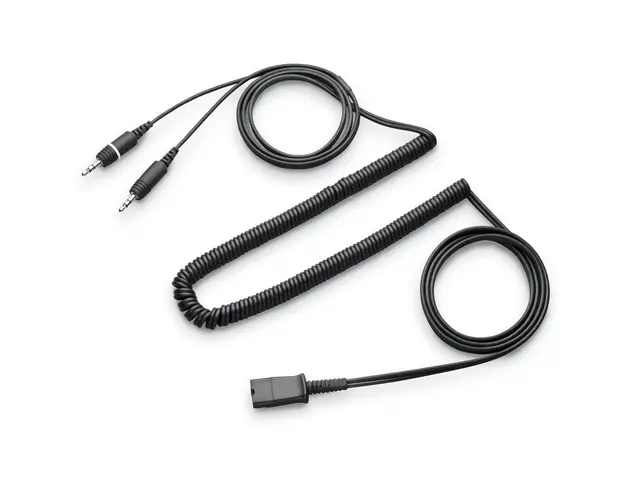 HP Poly - Hodetelefonkabel 3,5 mm stereo til Quick Disconnect